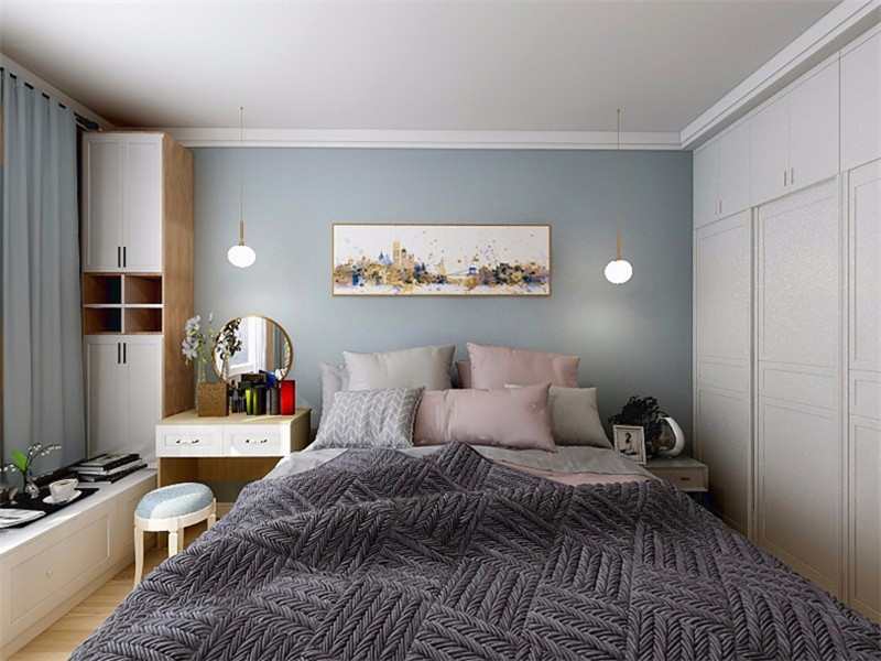 萬錦香樟樹98平「北歐風格」裝修案例(五)