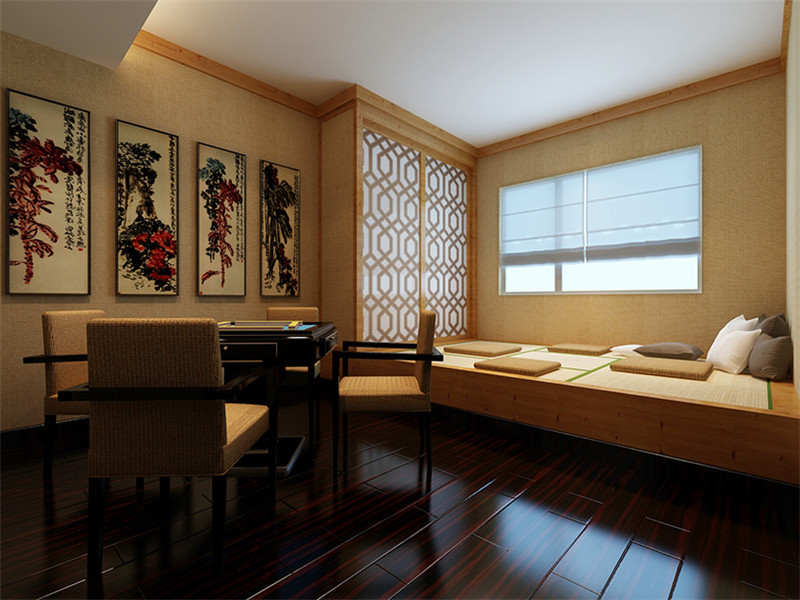 金地濱河國際105平米「輕奢風格」實景圖(五)