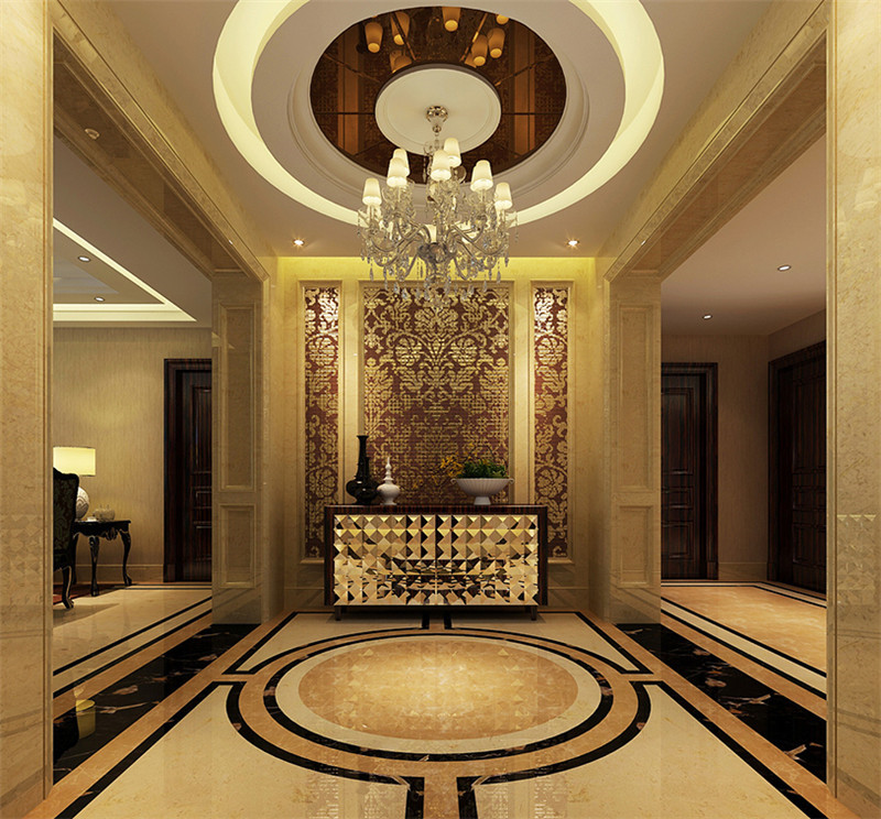 金地濱河國際105平米「輕奢風格」實景圖(六)