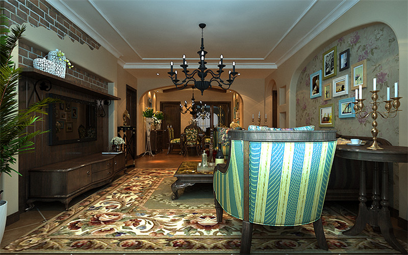 華發(fā)首府170平米「中式」實景裝修案例(一)