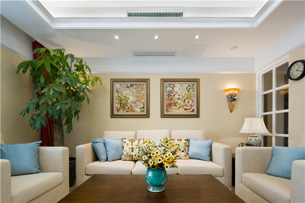 沈陽(yáng)裝修116平「美式風(fēng)格」裝修案例圖