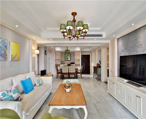 沈陽-保利香檳國際135平「混搭風格」裝修設計風格案例