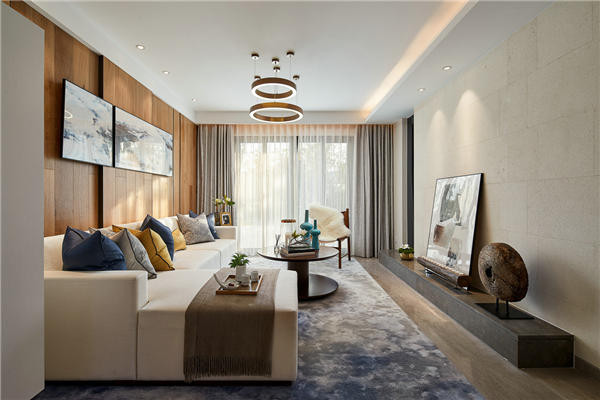 沈陽-尚景新世界156平「輕奢風(fēng)格」裝修設(shè)計(jì)案例圖