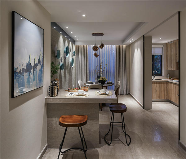 沈陽-尚景新世界156平「輕奢風(fēng)格」裝修設(shè)計(jì)案例圖