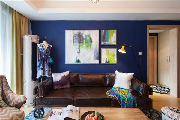 沈陽-中海盛京閣90平「混搭風(fēng)格」裝修設(shè)計風(fēng)格案例