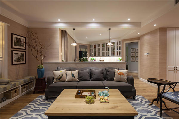 沈陽-浦江御景灣124平「混搭風(fēng)格」裝修設(shè)計風(fēng)格案例